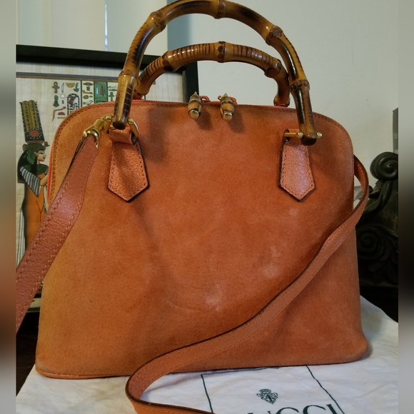 Gucci Tom Ford Diana suede 2 way bag - Picture 2 of 16